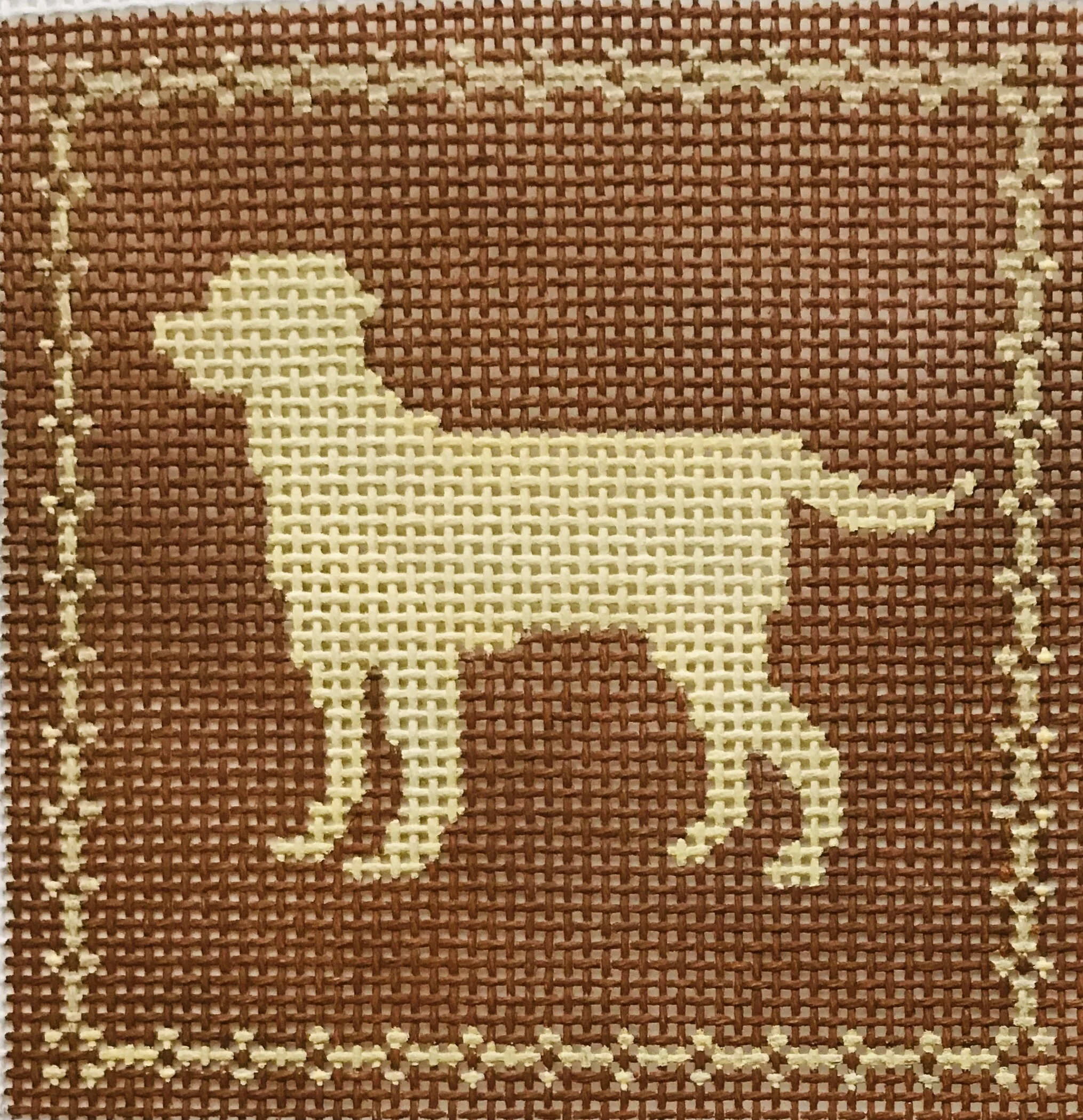 Labrador AL101 4” x 4” on 14 mesh