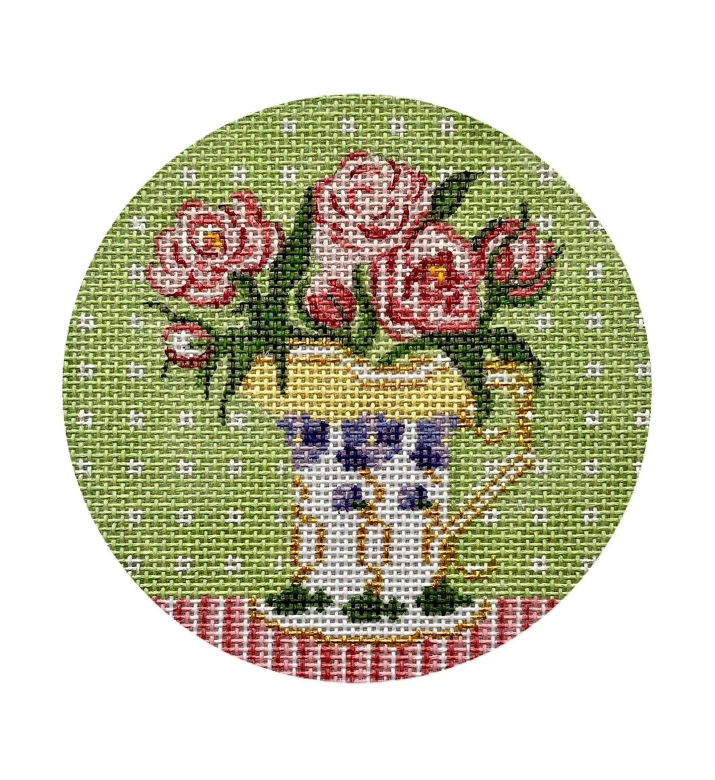 Spring Floral Series Needlepoint Designs || The Plum Stitchery