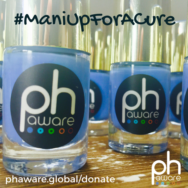 #ManiUpForACure for PH Awareness Month. 