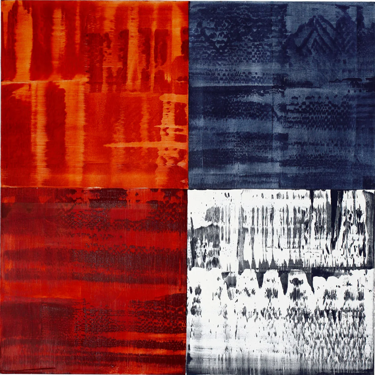 Ricardo Mazal Kora C8 , 2010 Oil on Linen 50 x 50 inches