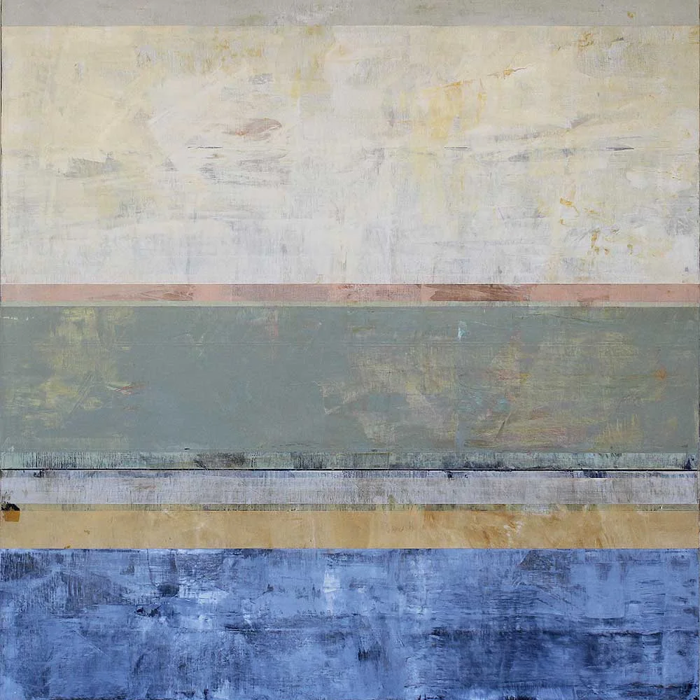 Clay Johnson The Long Wait , 2016 Acrylic on linen 48 x 48 inches