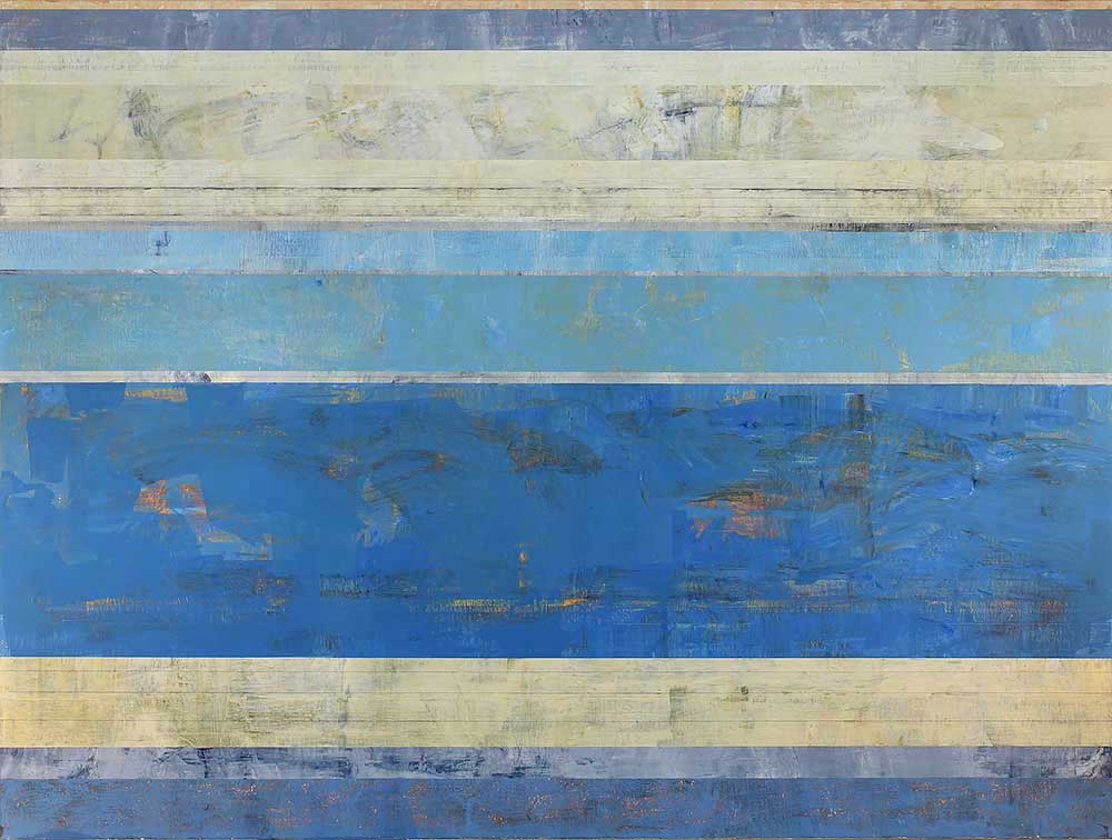 Clay Johnson Cat's Landing , 2016 Acrylic on linen 60 x 80 inches