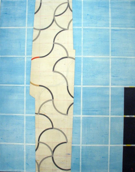 Francisco Castro Lenero Notebook of Color, White on Blue, 2011 Oil on canvas 59 x 47 inches For More Information