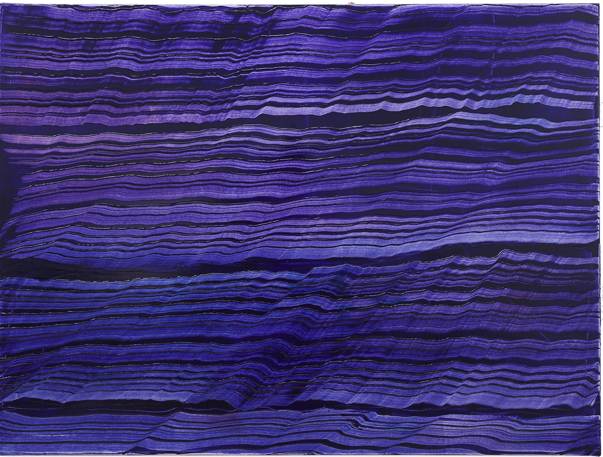 Ricardo Mazal Violet Blue 5, 2017 Oil on linen 45 x 60 inches For More Information Artist Biography, Exhibitions & Collections