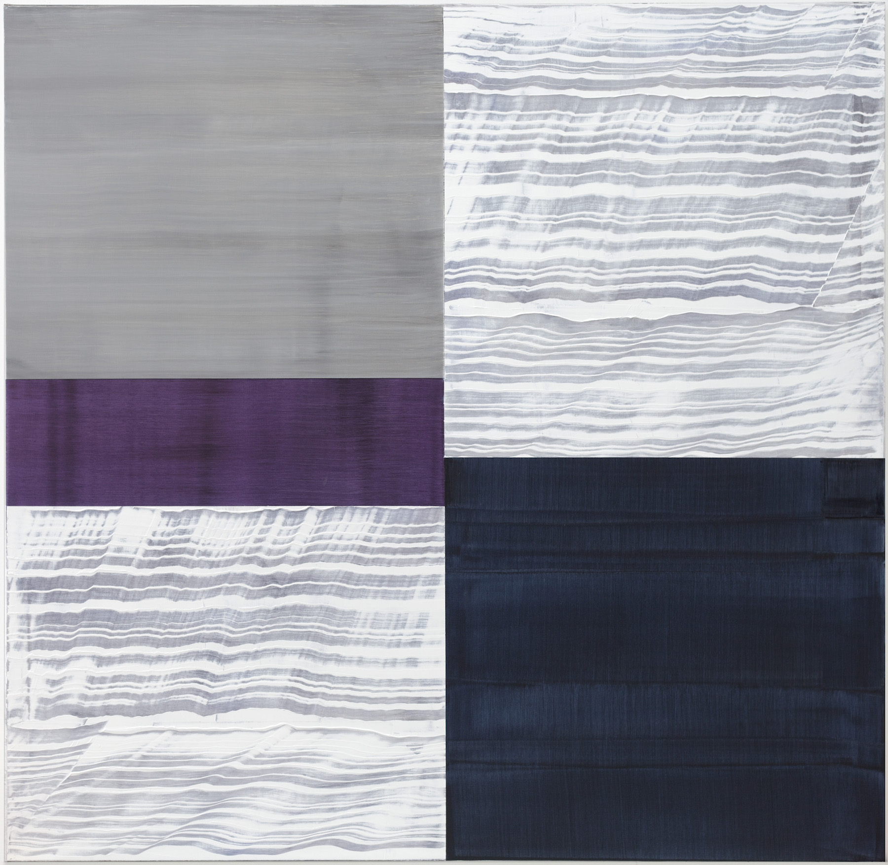 Ricardo Mazal Violet G1, 2017 Oil on linen 71 x 73 inches For More Information Artist Biography, Exhibitions & Collections