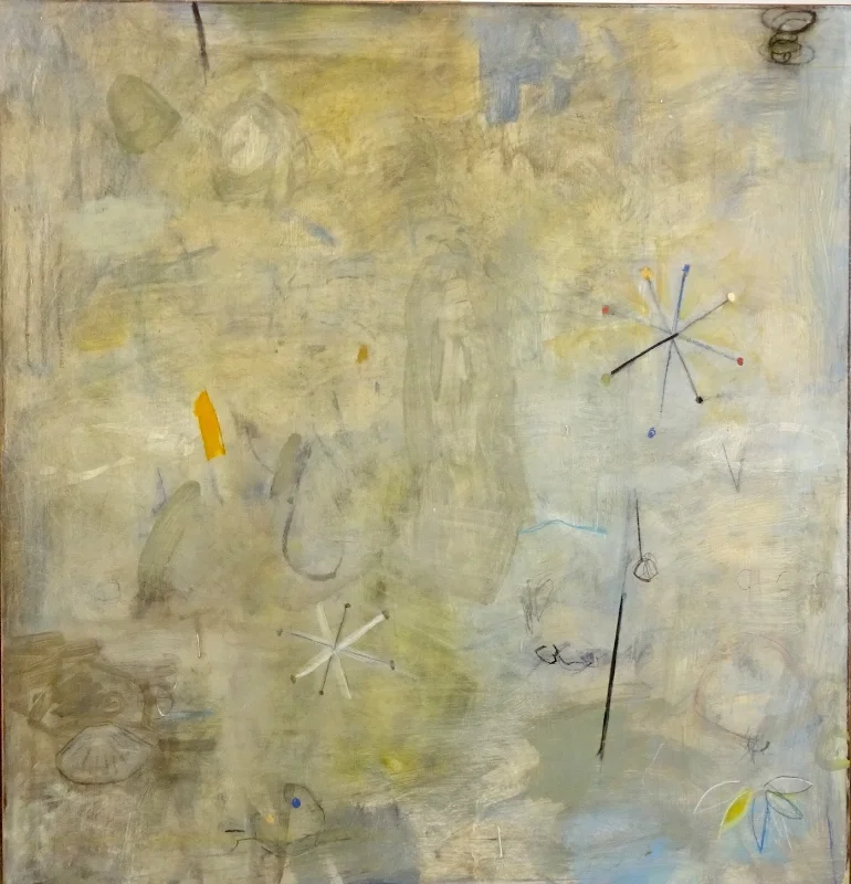 Charles Thomas O'Neil Moving Dialogue , 2002 oil on copper 34 x 34 inches SOLD