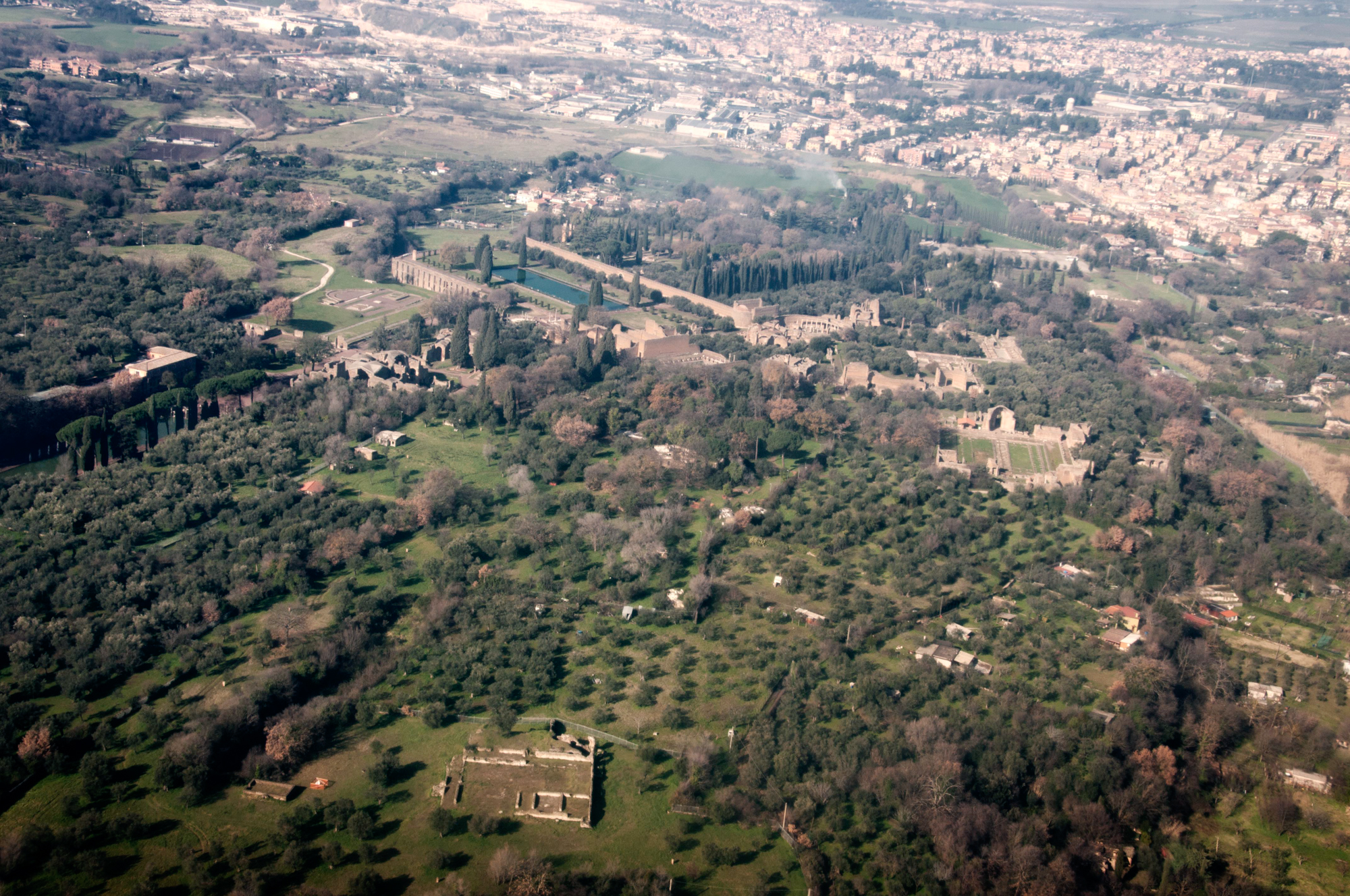  Villa Adriana, patrimonio del' UNESCO, a 700 metri dal sito di Corcolle. 