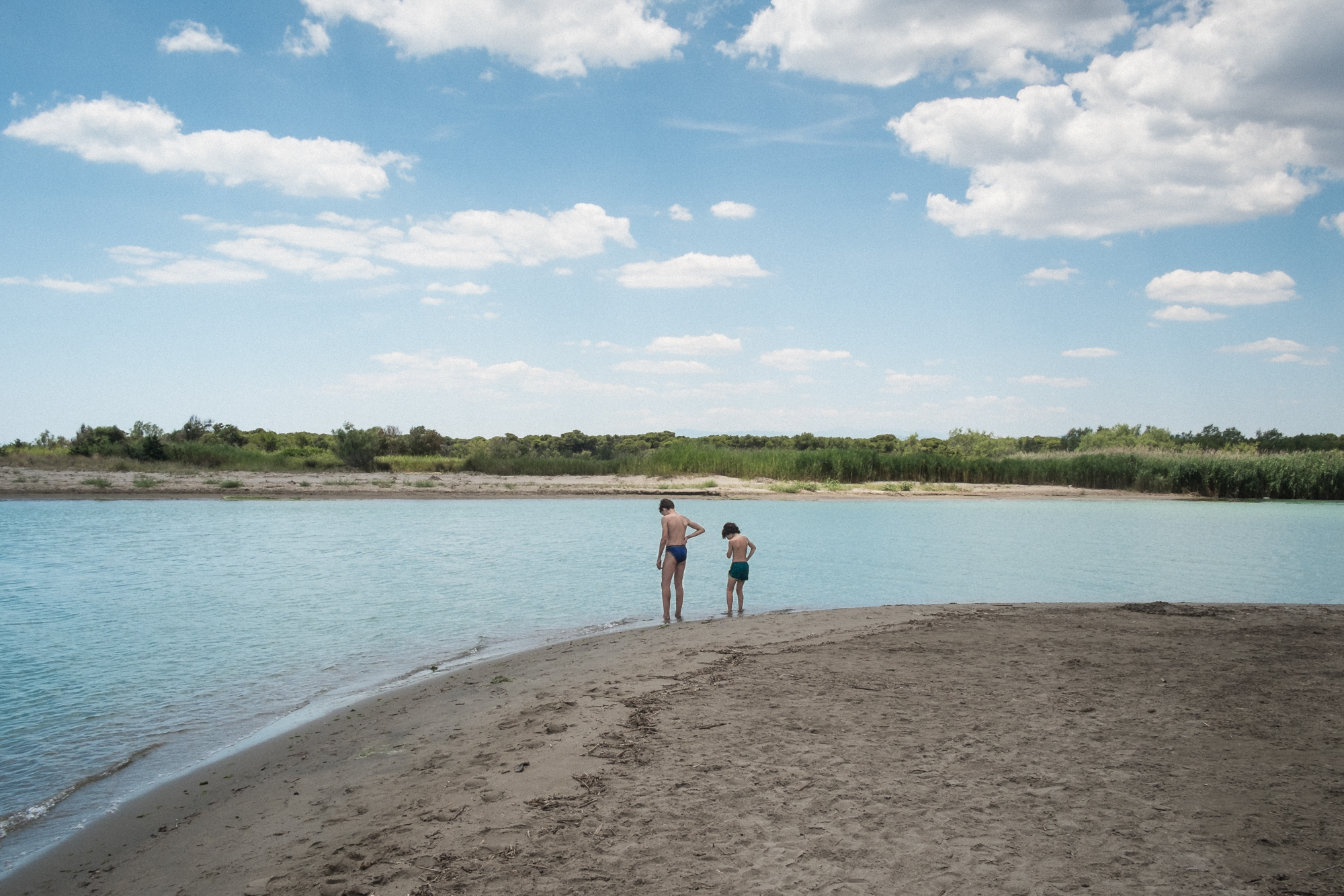  La spiaggia di Marina di Pisticci (MT), 2015. Il fiume Basento, con 149 km di corso, è il fiume più lungo della Basilicata e fra quelli che sfociano nel Mar Jonio.&nbsp; 