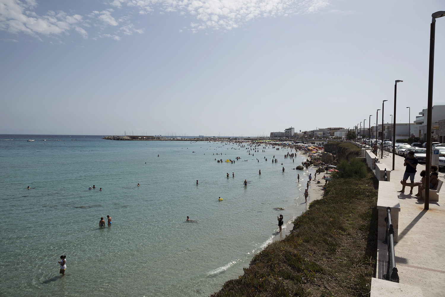  Spiaggia di San Foca. 
San Foca. Agosto 2017. 
© Giuseppe Laera 