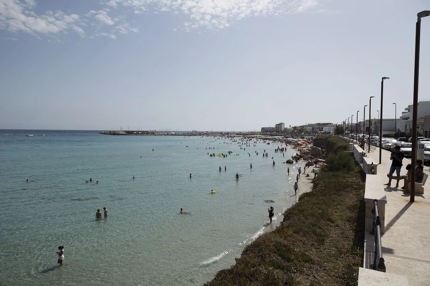 Spiaggia di San Foca.
San Foca. Agosto 2017.
© Giuseppe Laera