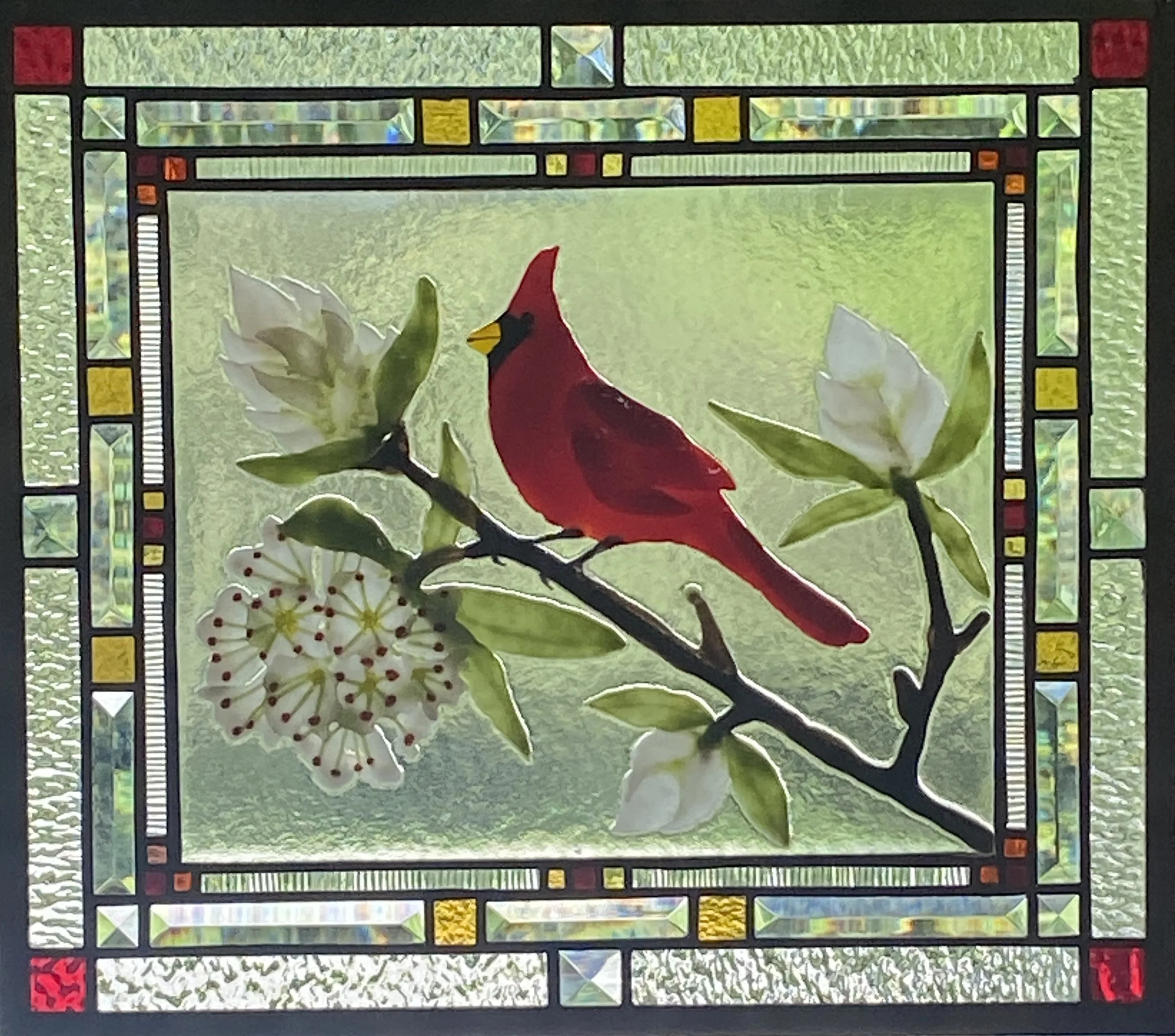 Cardinal on Rhodendron.jpeg