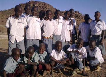  Children rescued off the city garbage dump now at New Hope Centre 