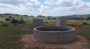 Well to supply water for the school community