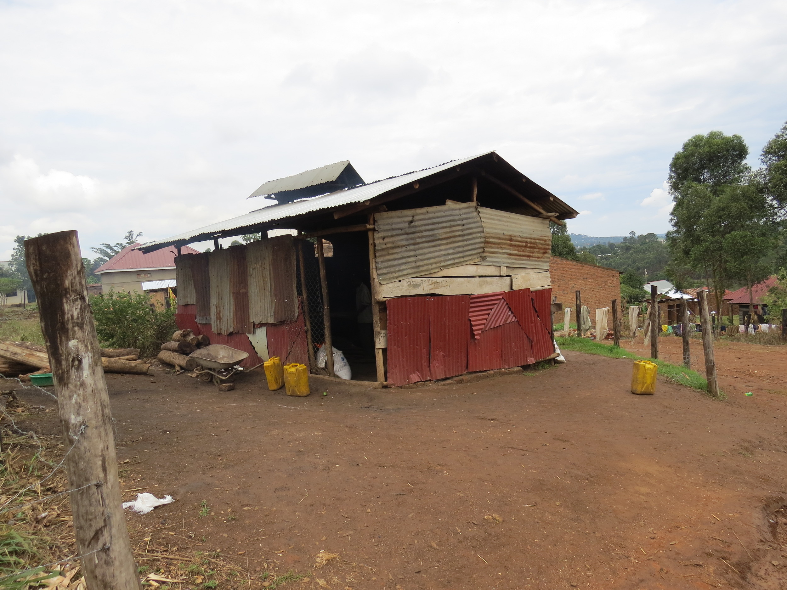 Kitchen for preparing student's main meal