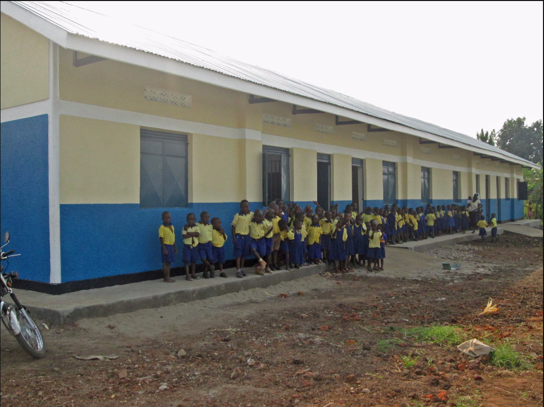 First classrooms block complete - 2016
