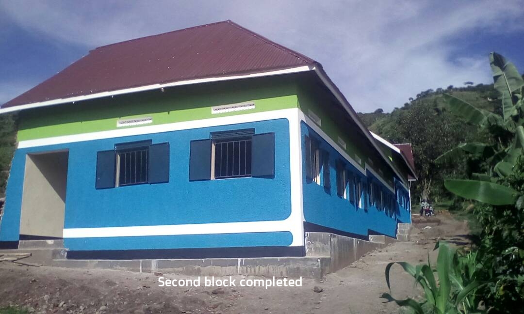 Second block completed by May 2018