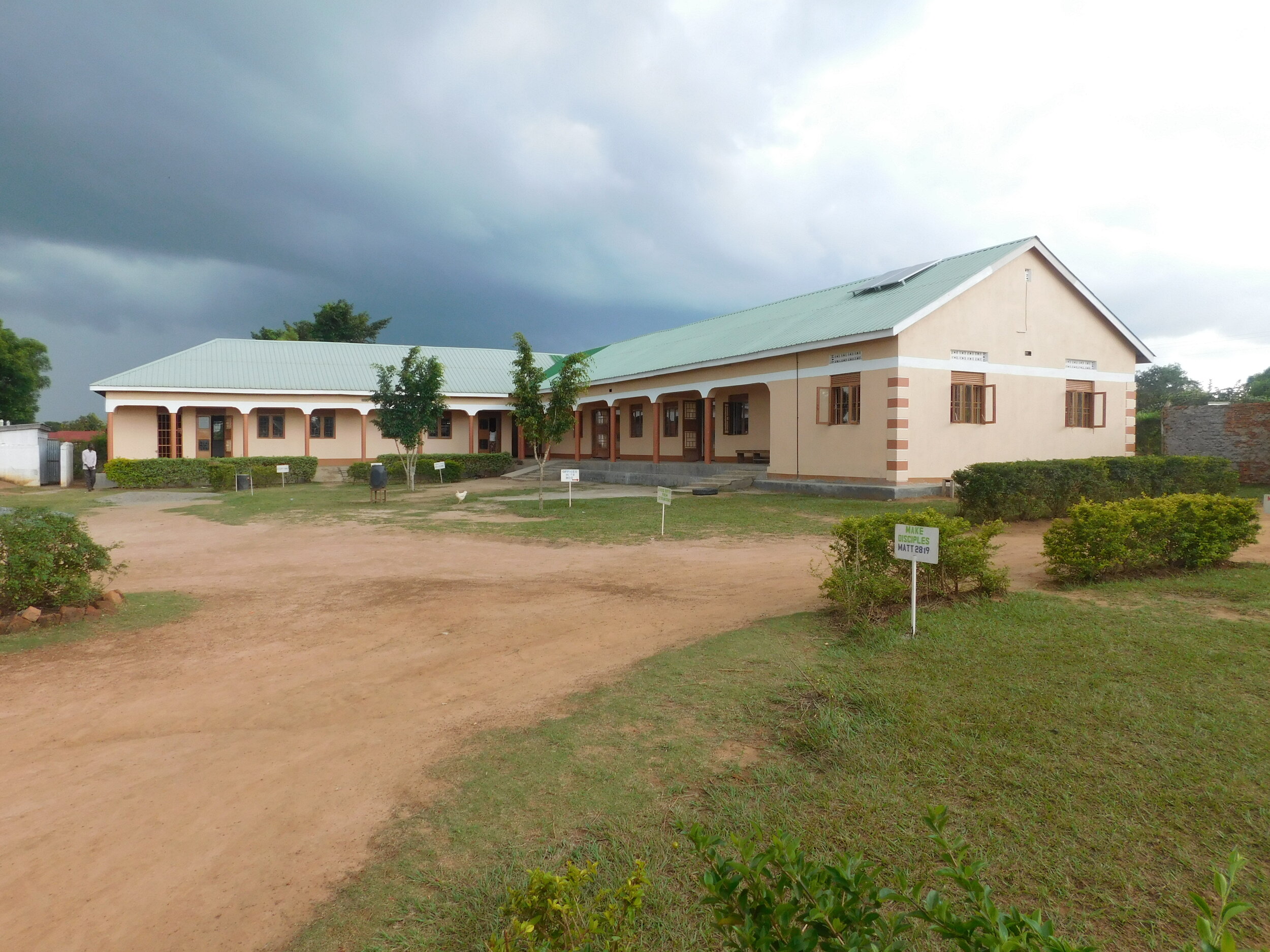 Classrooms and admin block constructed - 2017