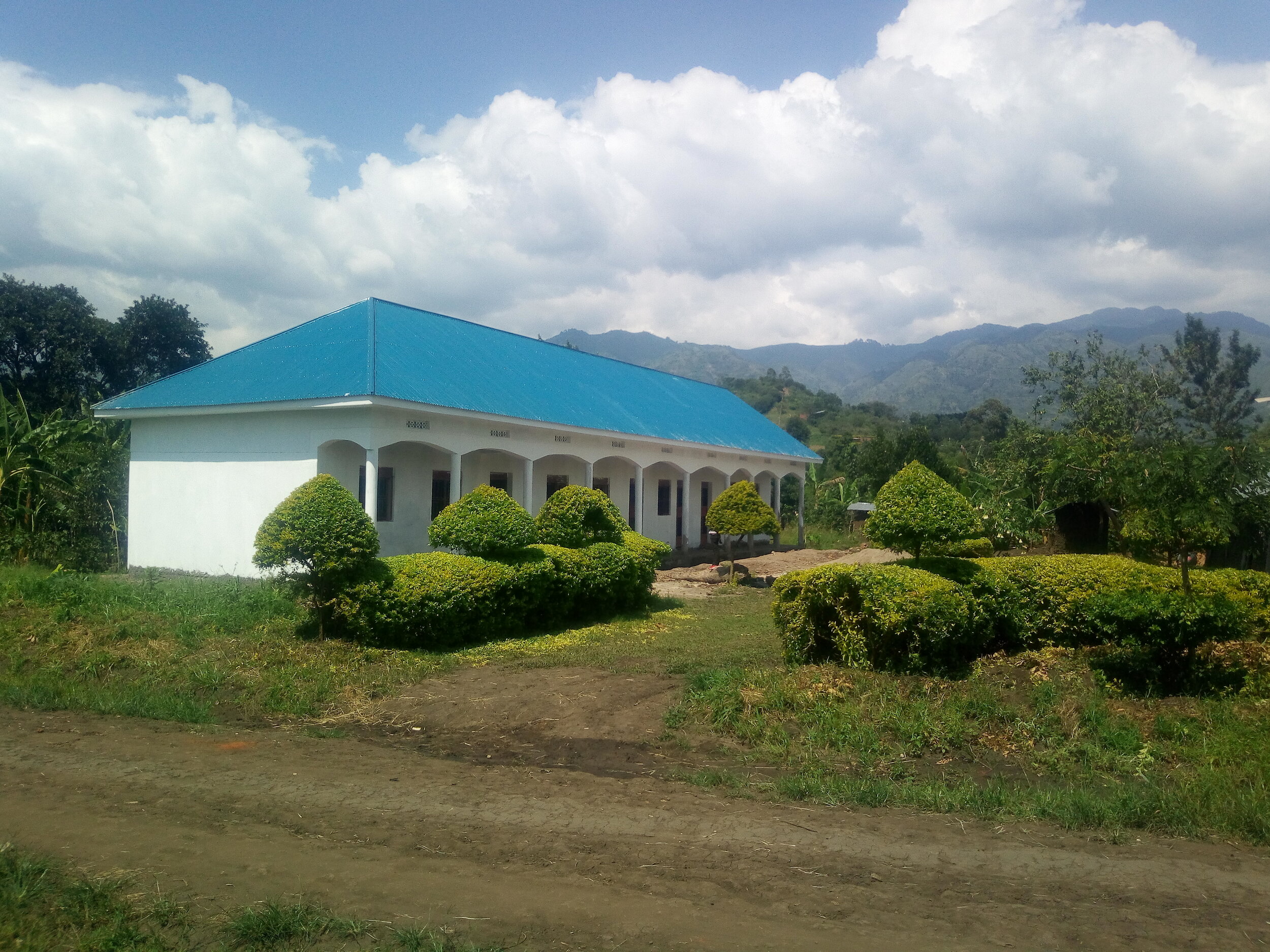 First permanent classroom block - Feb 2020