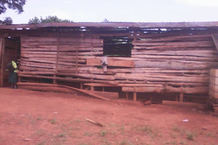 Original wooden classrooms