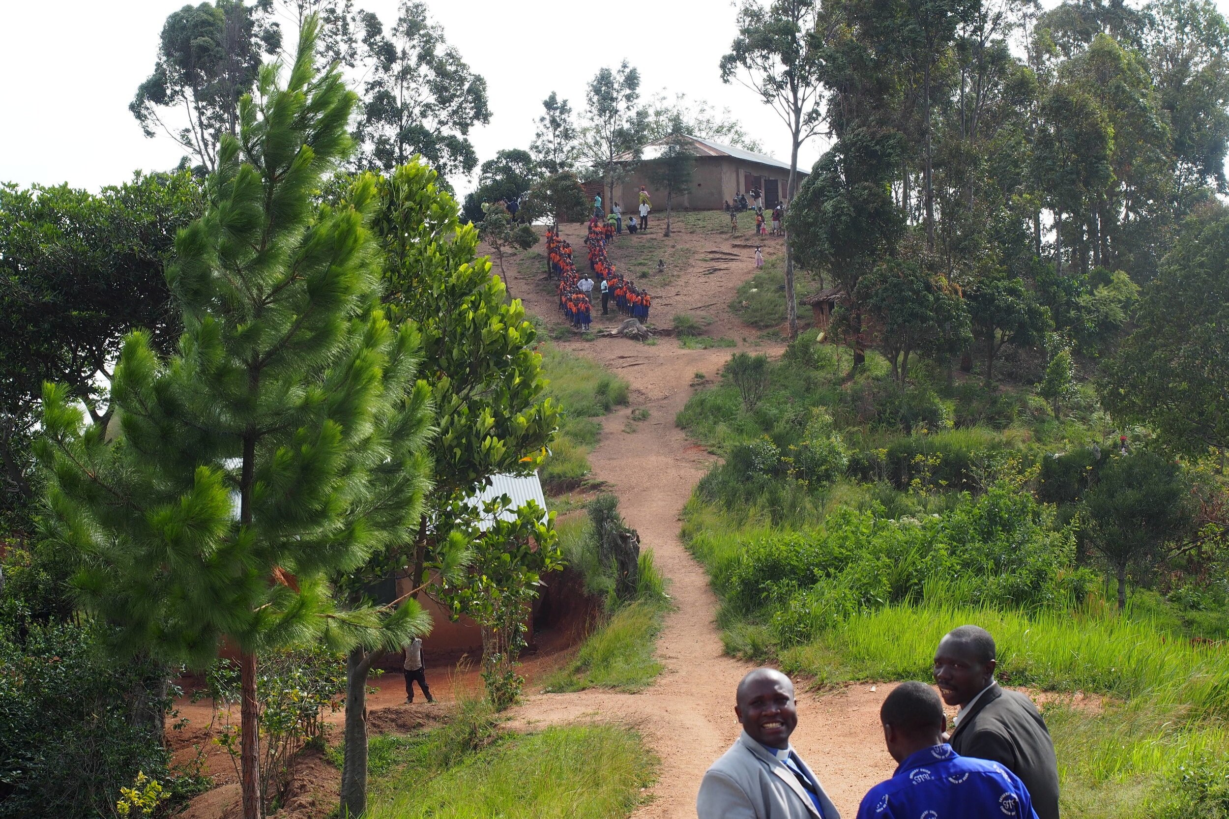 The school in the Rwenzori foothills