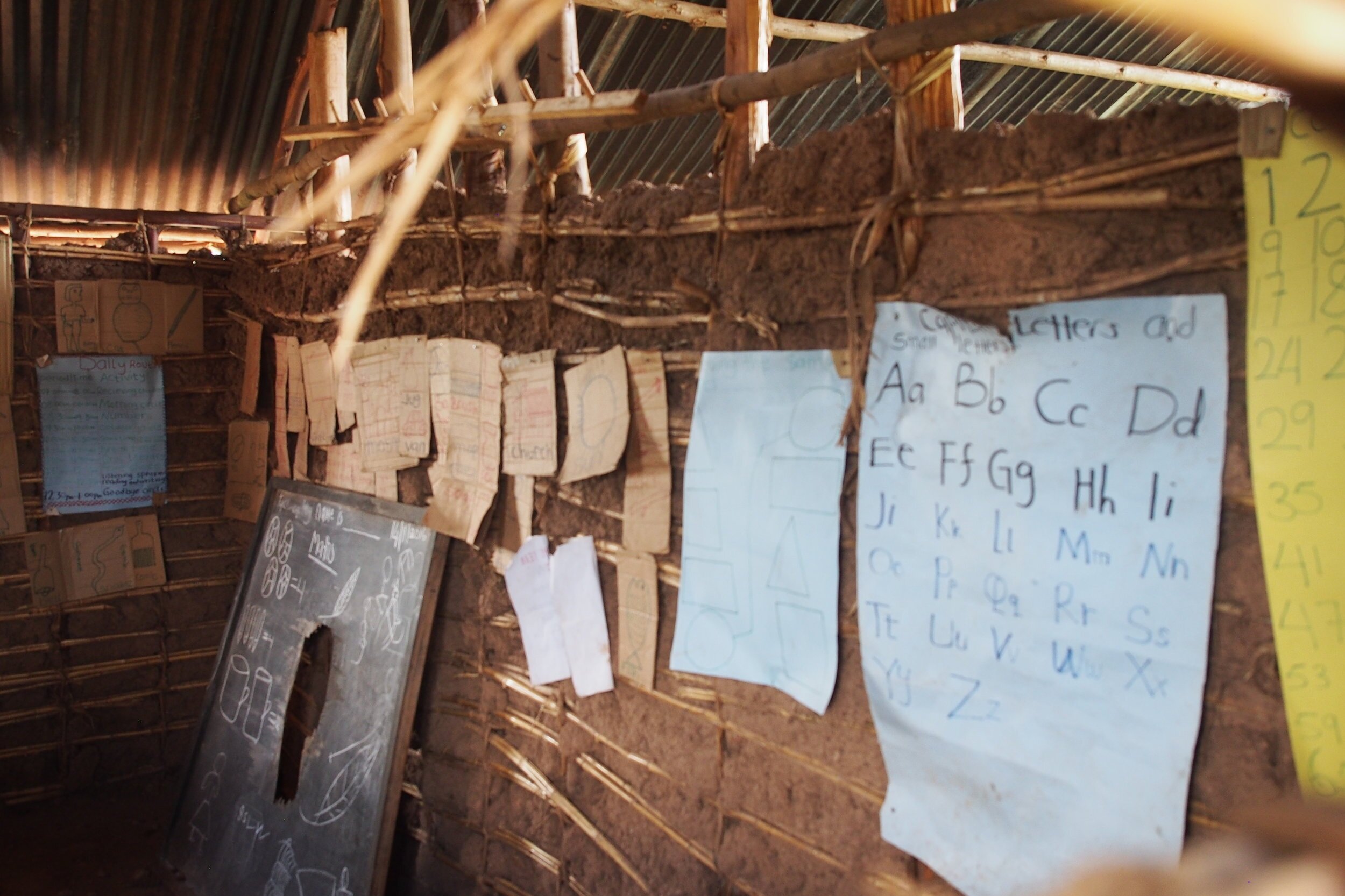 Inside original classroom