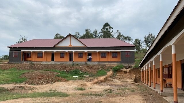 Third classroom block and offices