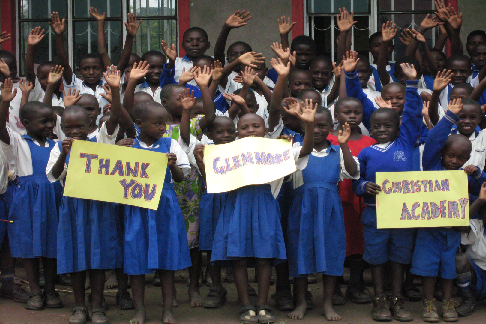 Classroom block donated by Glemore Academy Alberta