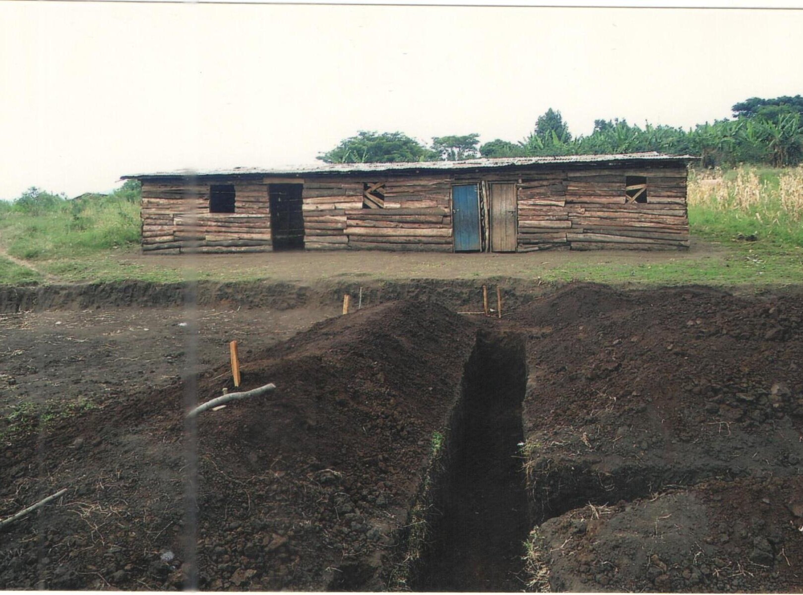Start of four permanent classrooms - late 2015