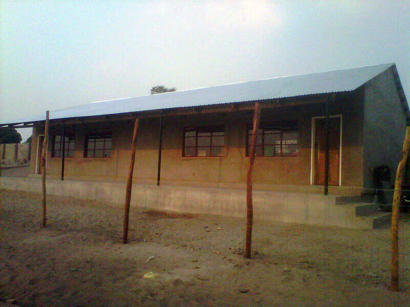 Classrooms nearing completion September 2011