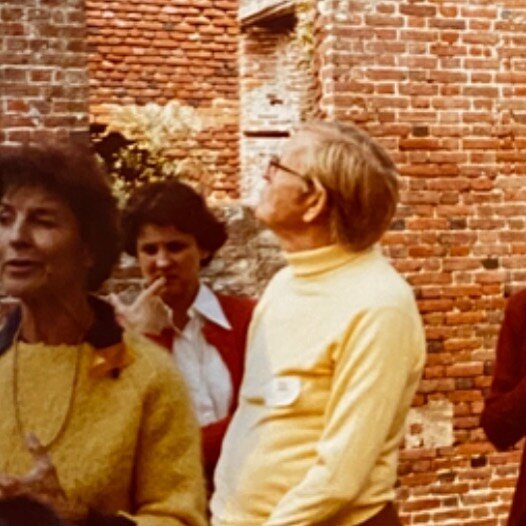 1970&rsquo;s. Elizabeth Jenkins Young explaining why Brick House ruins should be saved. 50 years later - Mission almost accomplished ✅