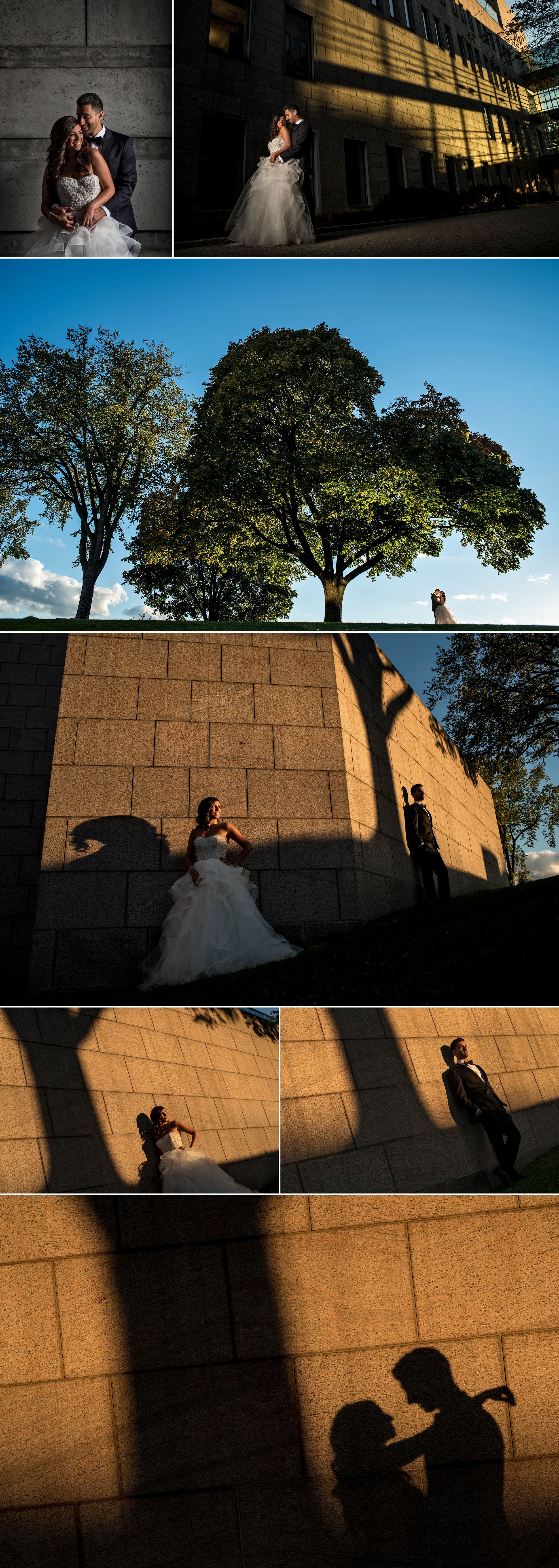 Couple's portraits at the the national art gallery.