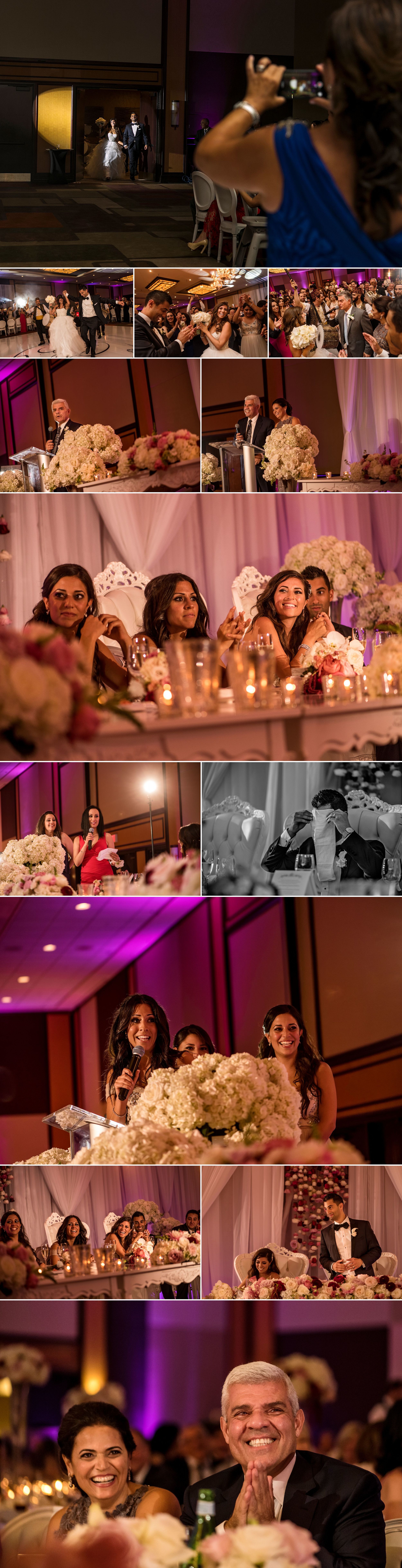 Wedding reception photographs at the Hilton Lac Lemy