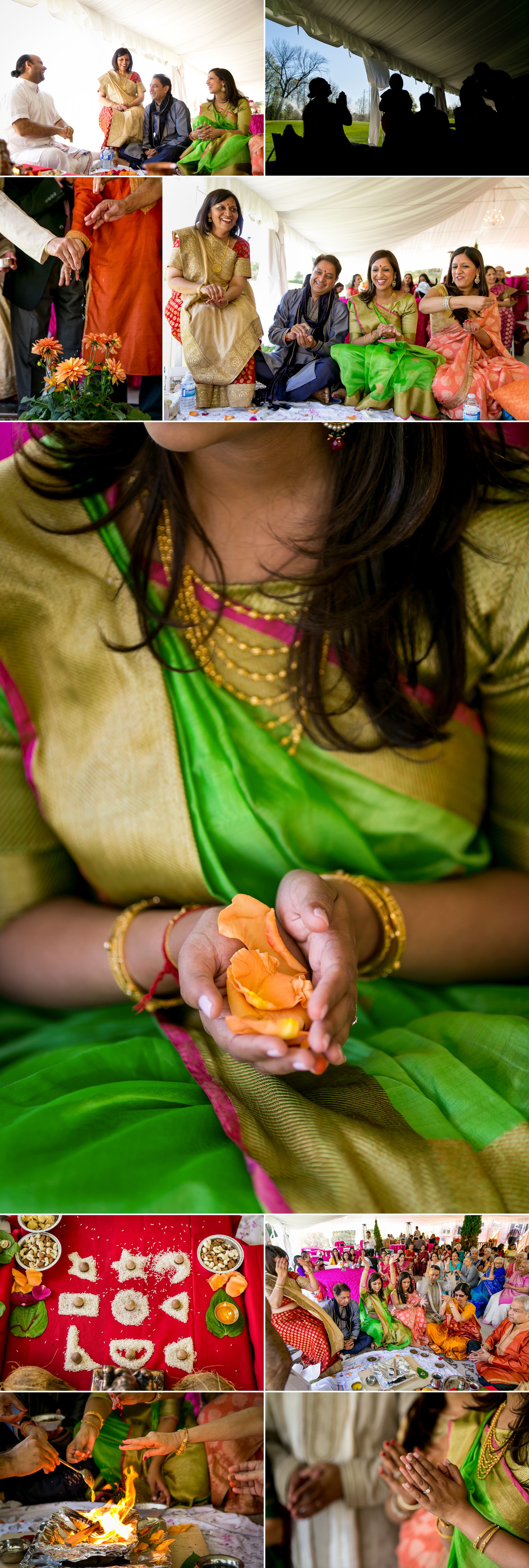 Indian Hindu wedding ceremony