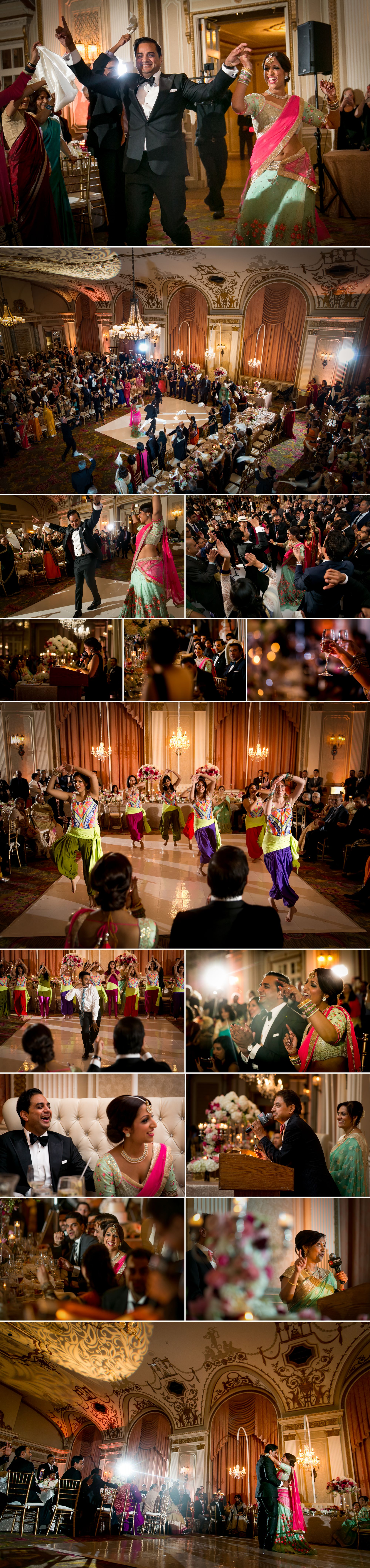 Indian wedding reception photos