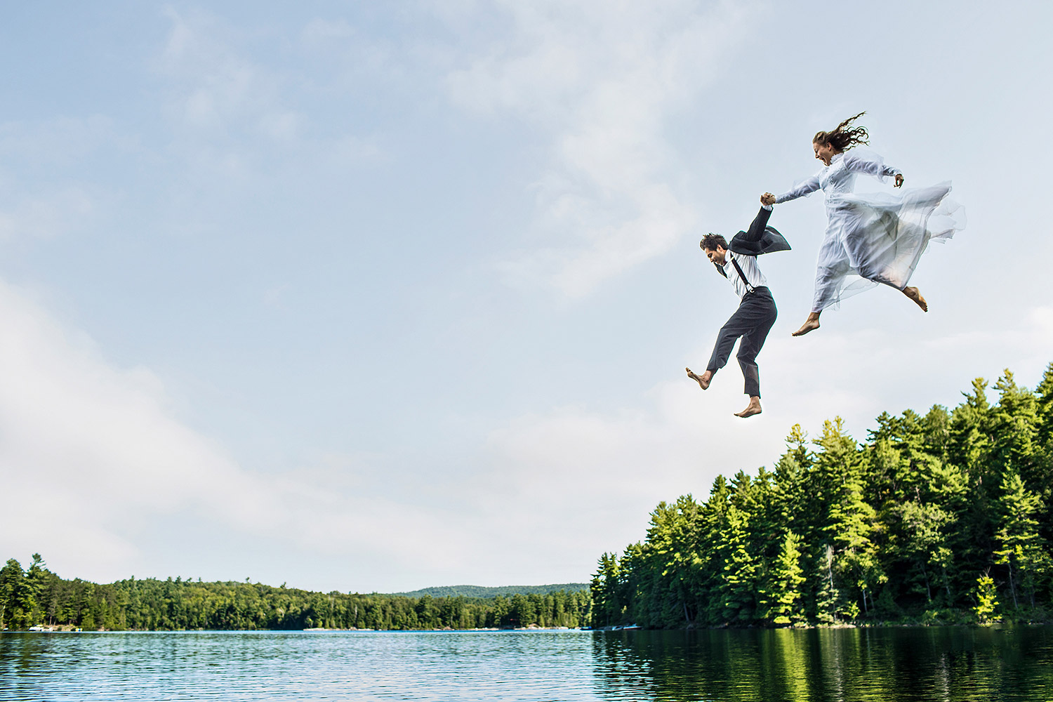 You truly went above and beyond, travelling to four different locations on our wedding day and even travelling to our cottage two days before the wedding, to capture every moment. You were absolutely wonderful to have around on our wedding day. Kit + Roman Le Belvedere, Wakefield, Quebec