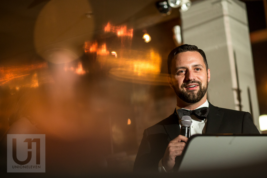 portrait-of-groom-giving-speech-during-wedding-reception-at-eighteen-restaurant-in-ottawa