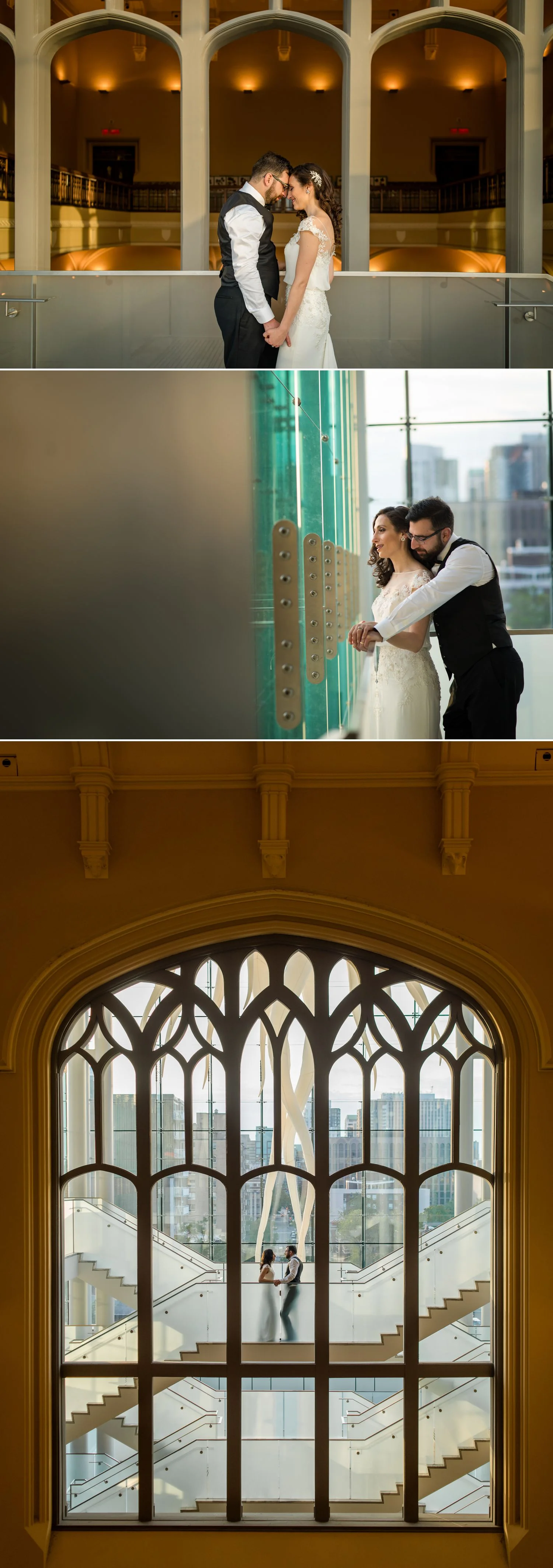 Wedding portraits at the Museum of Nature, Ottawa