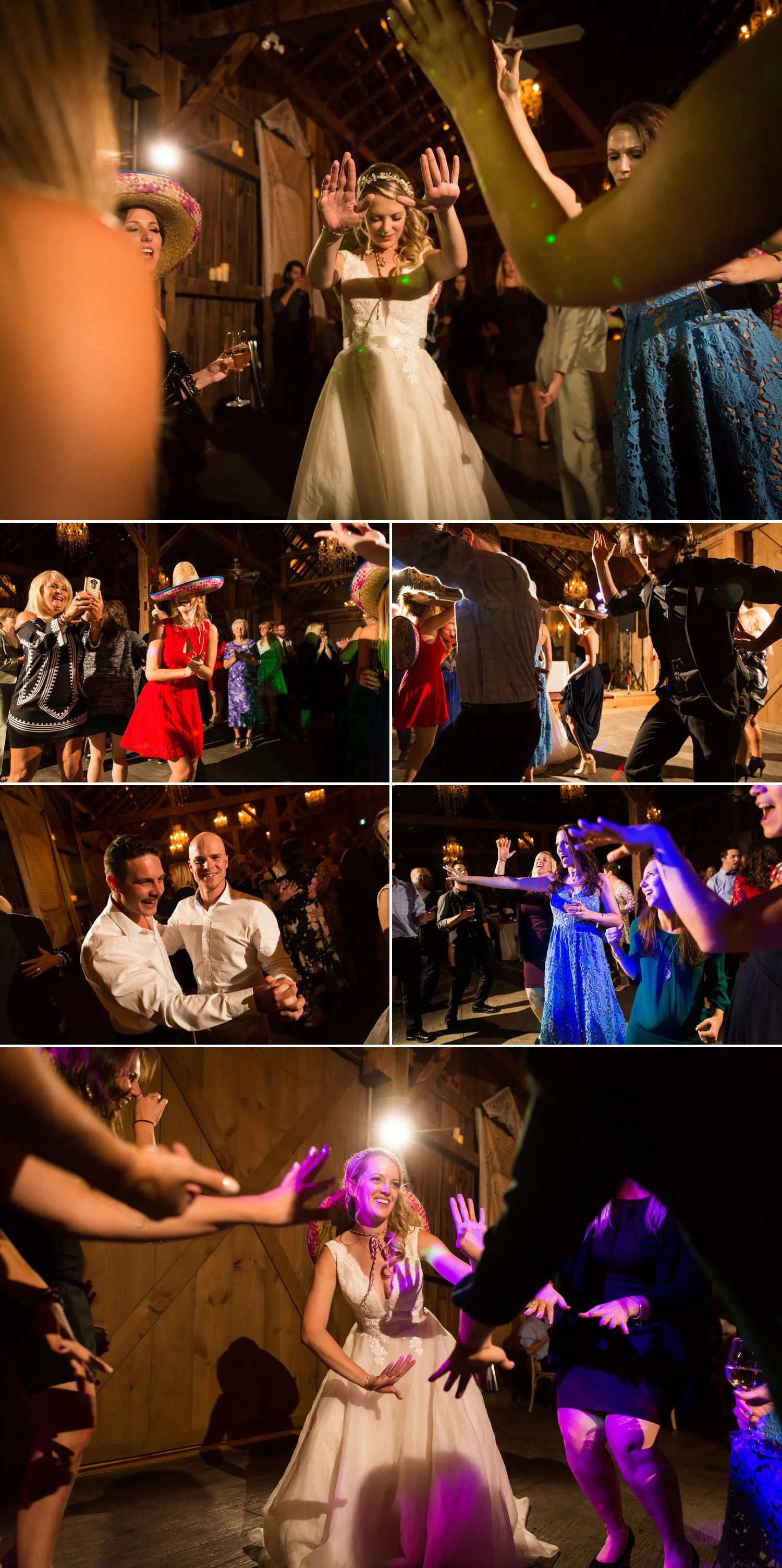 A wedding reception at Evermore Weddings & Events