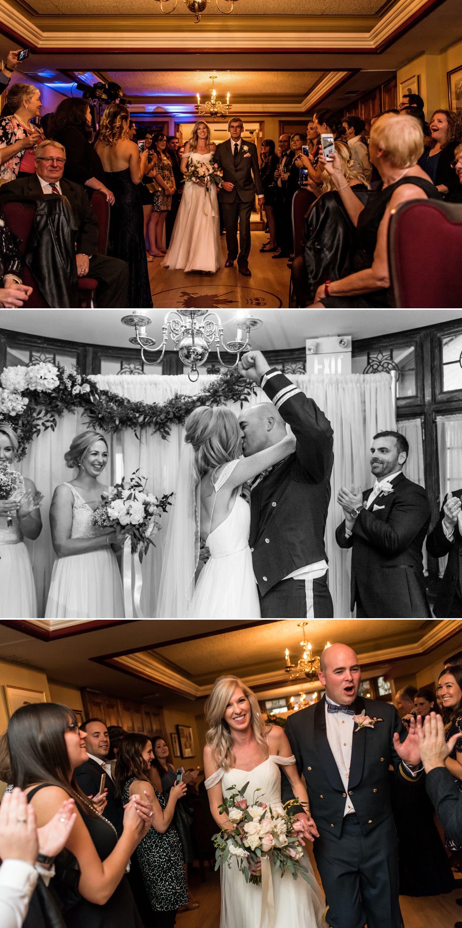 candid moments at an army mess wedding in ottawa ontario
