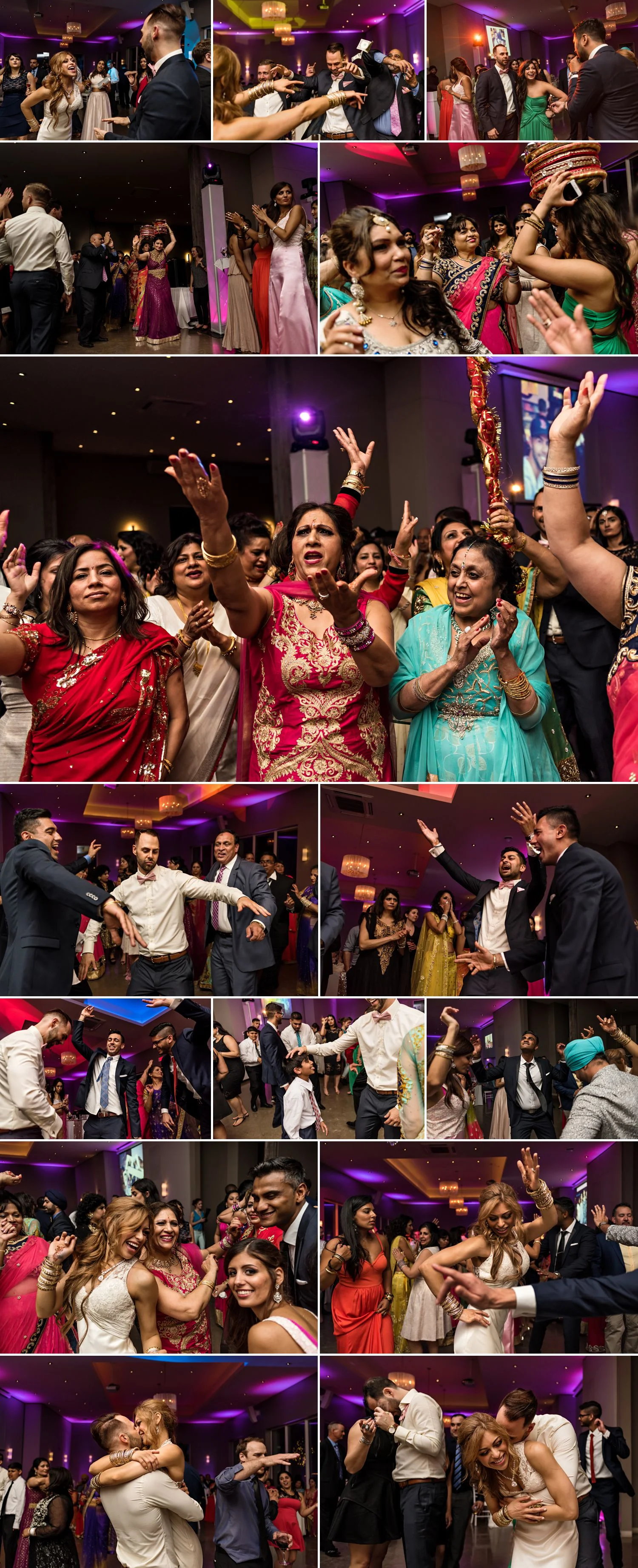 candid dancing moments at a wedding in wakefield at le belvedere
