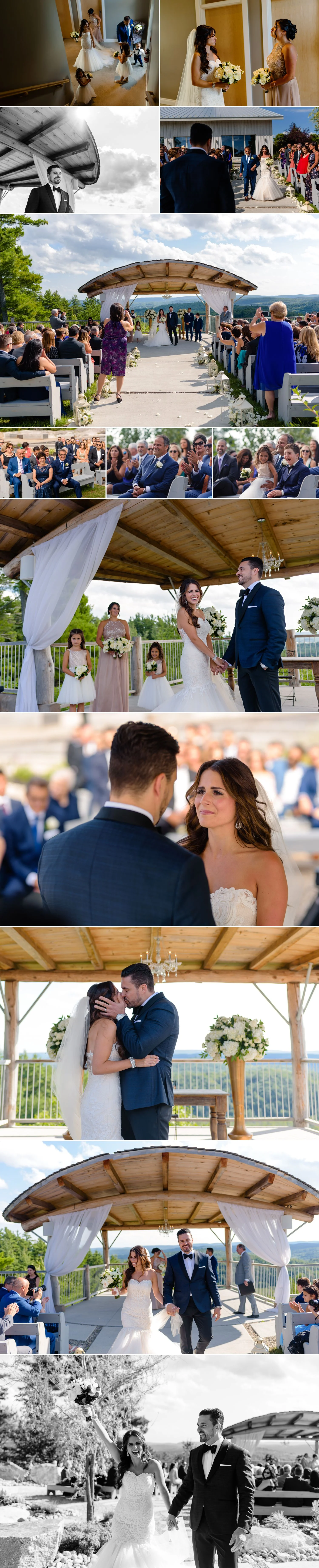 candid moments during an italian wedding at le belevedere in wakefield quebec