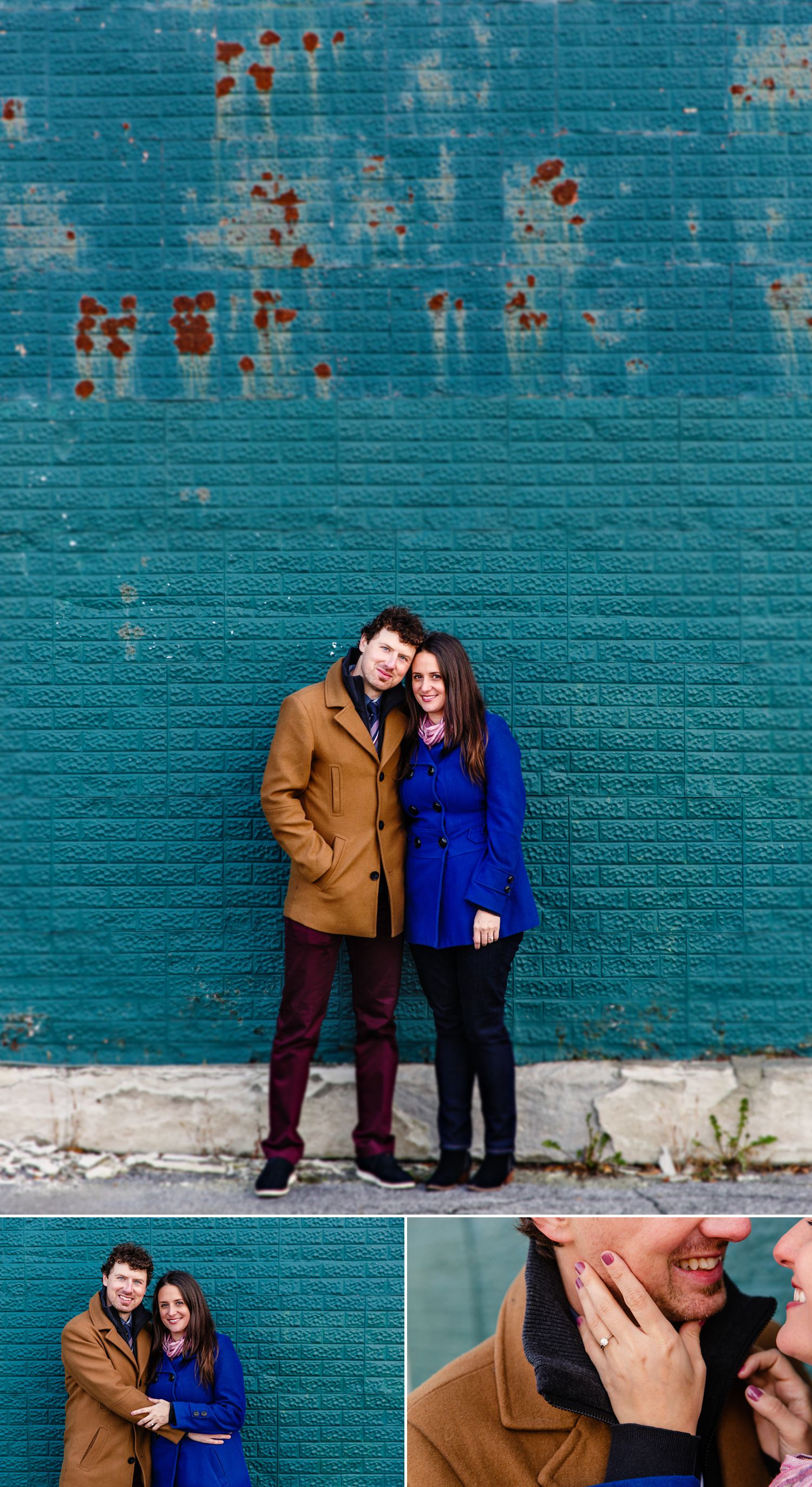 Couples portraits taken outside in Gatineau Quebec