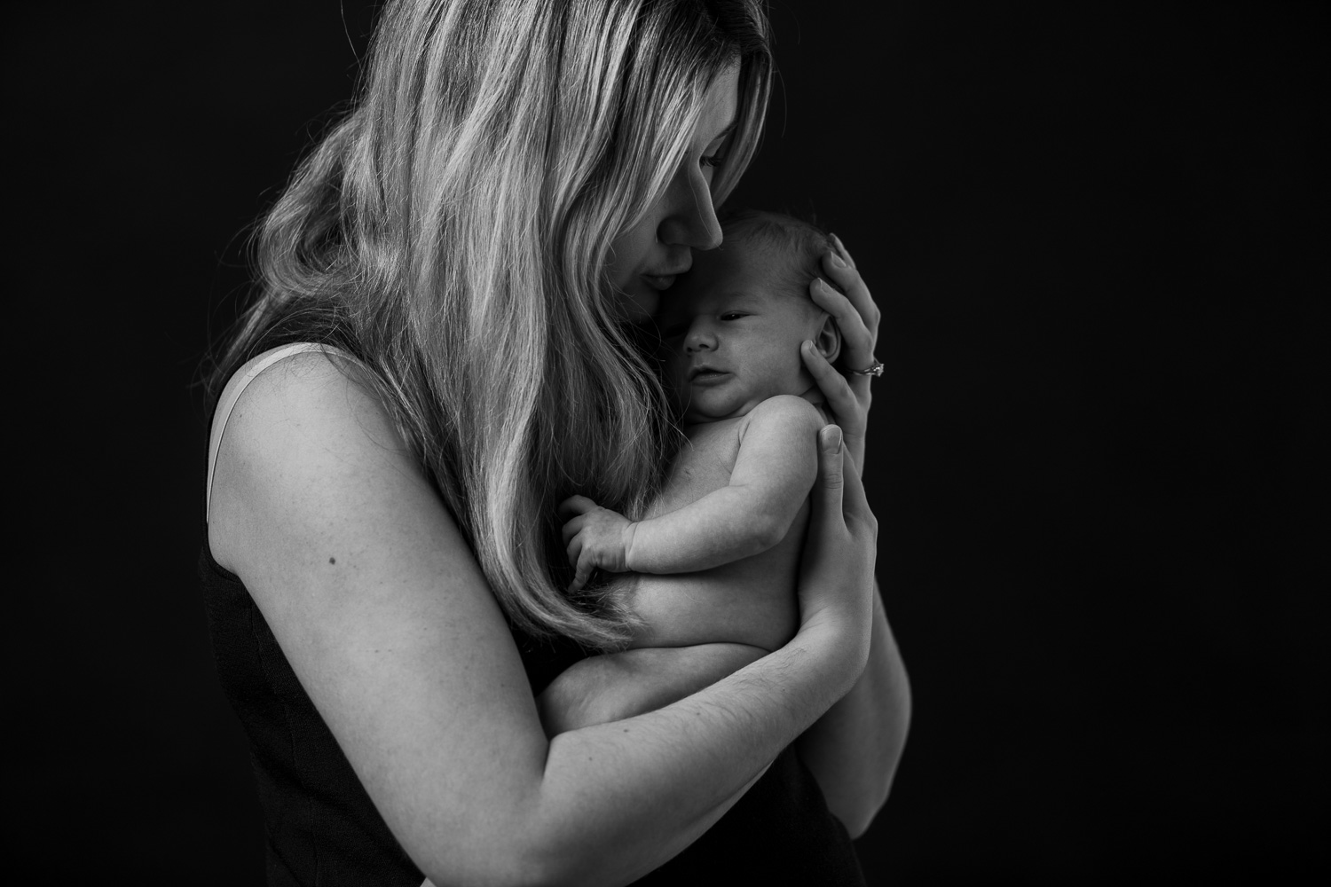 a portrait of a new mother and her baby in ottawa