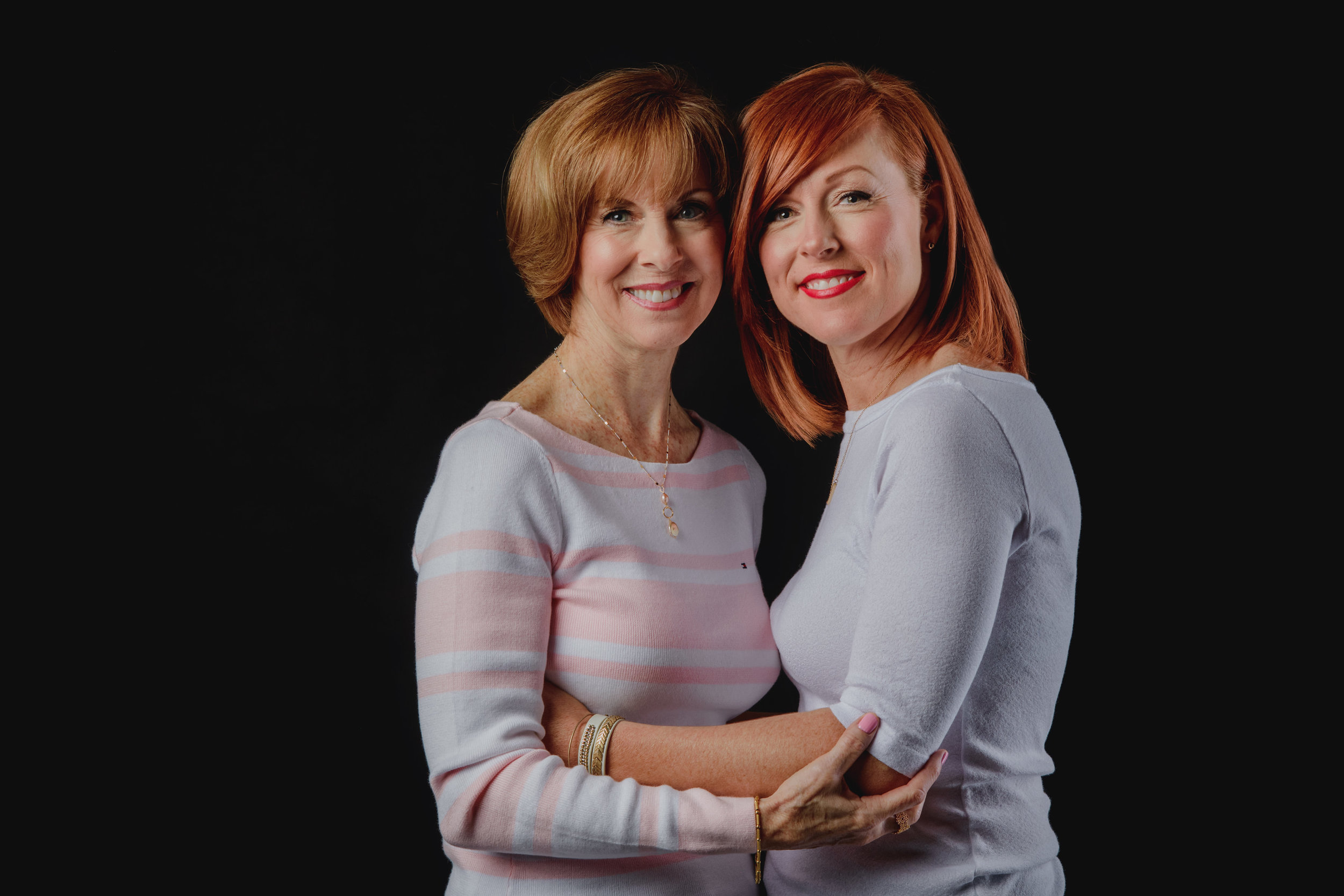 photograph from an in-studio mothers day session