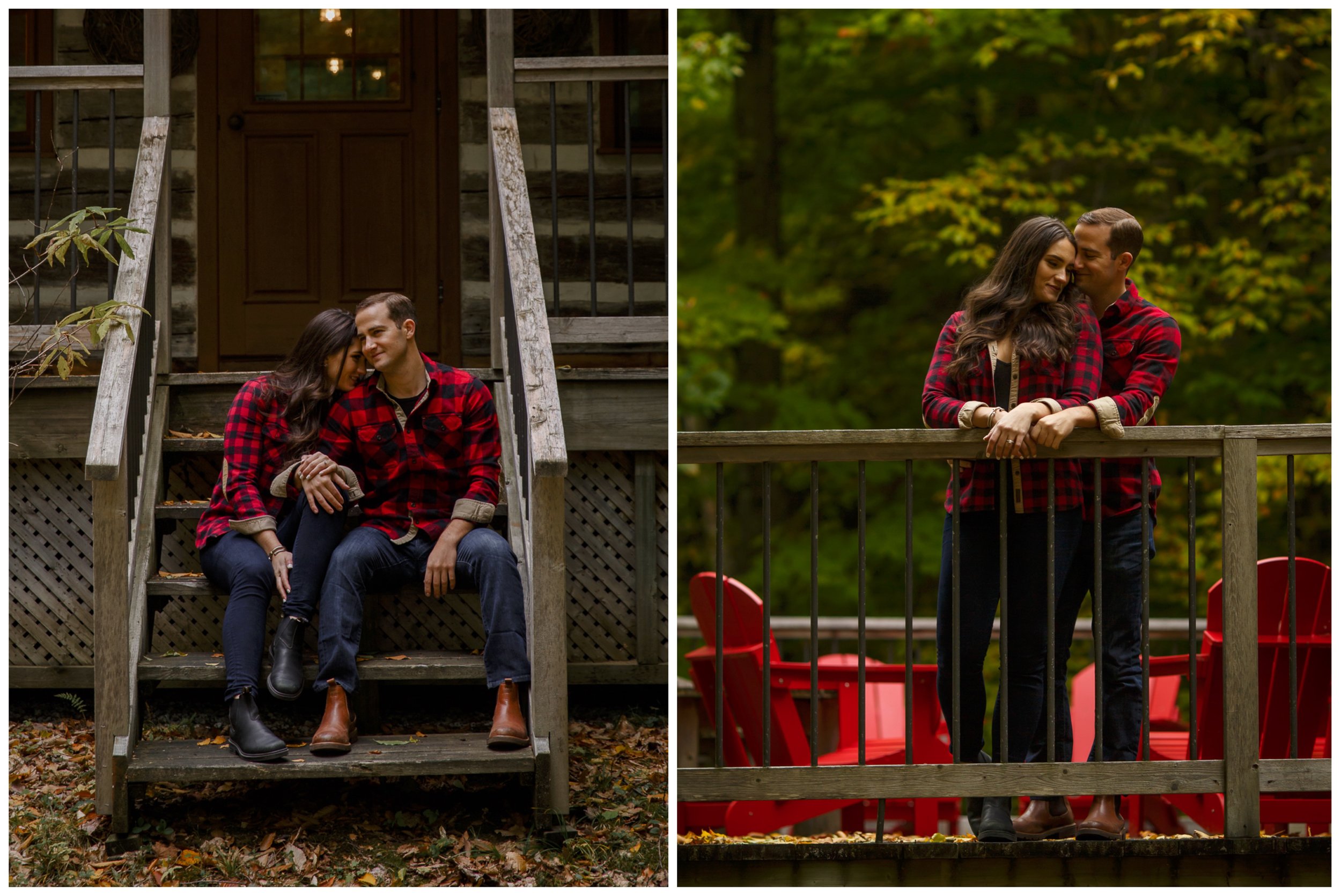 a fall engagement shoot in ottawa