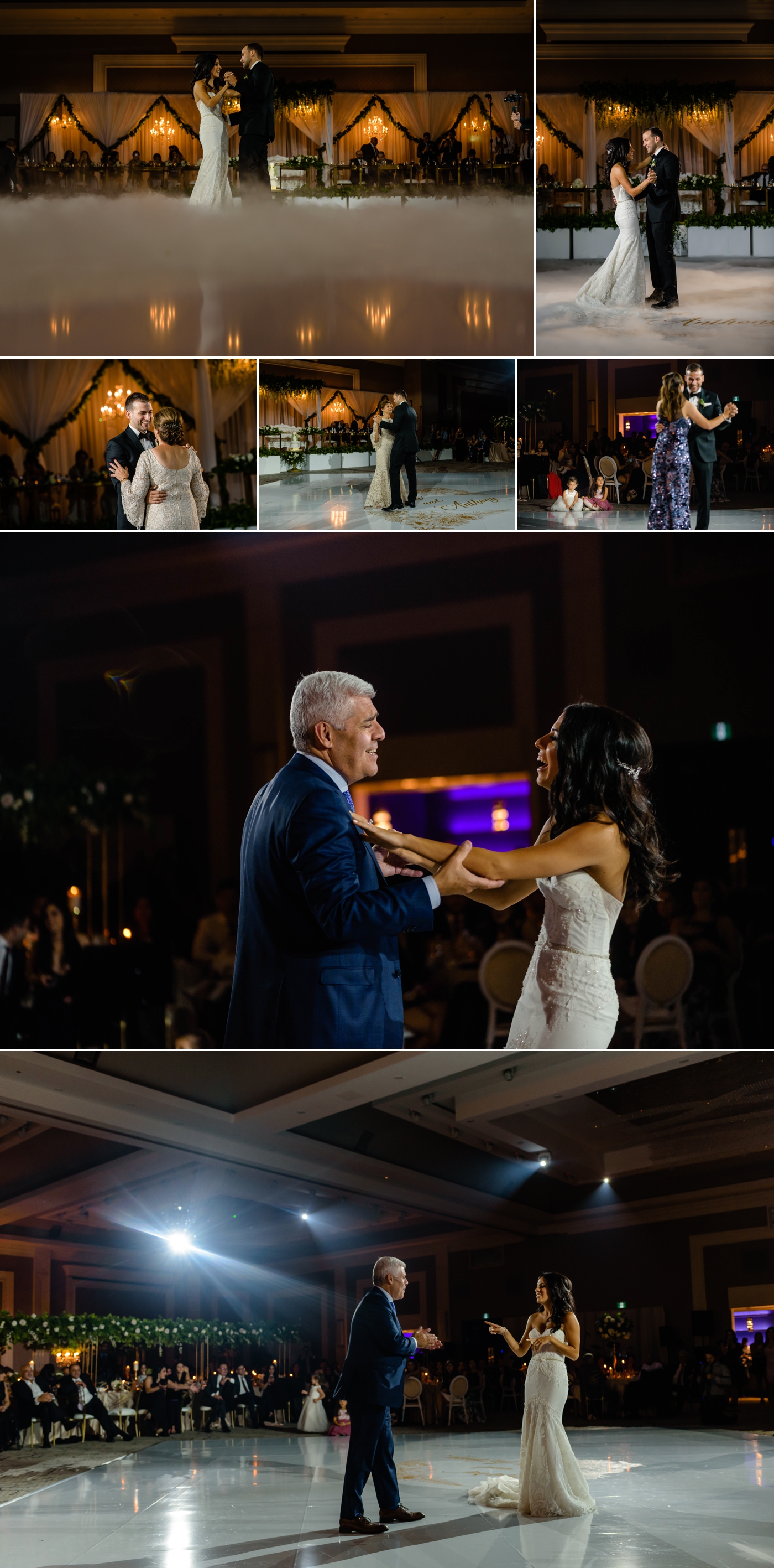 first dances during a lebanese wedding reception at the infinity centre in ottawa
