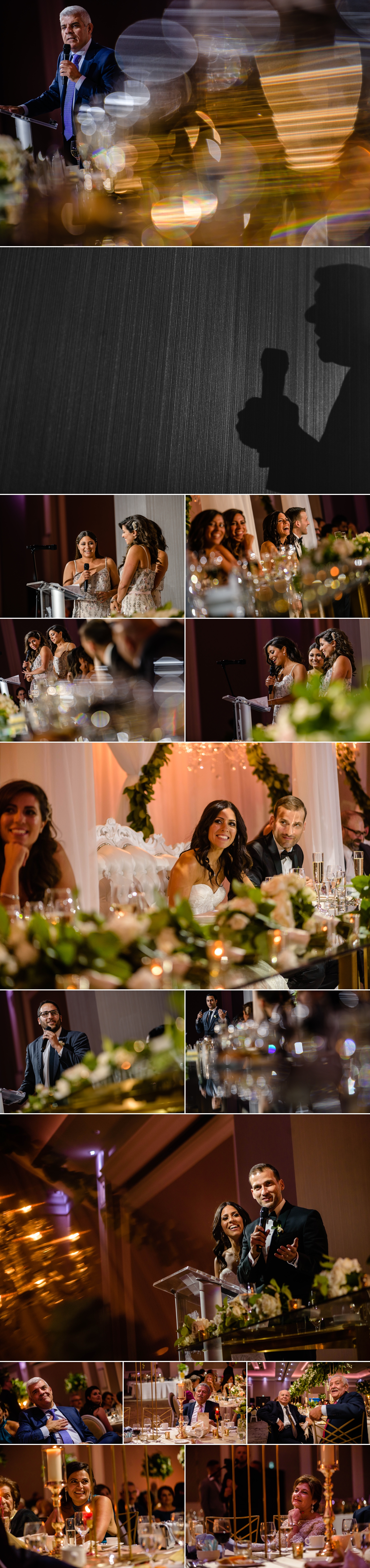 candid moments during speeches at a lebanese wedding reception at the infinity centre in ottawa