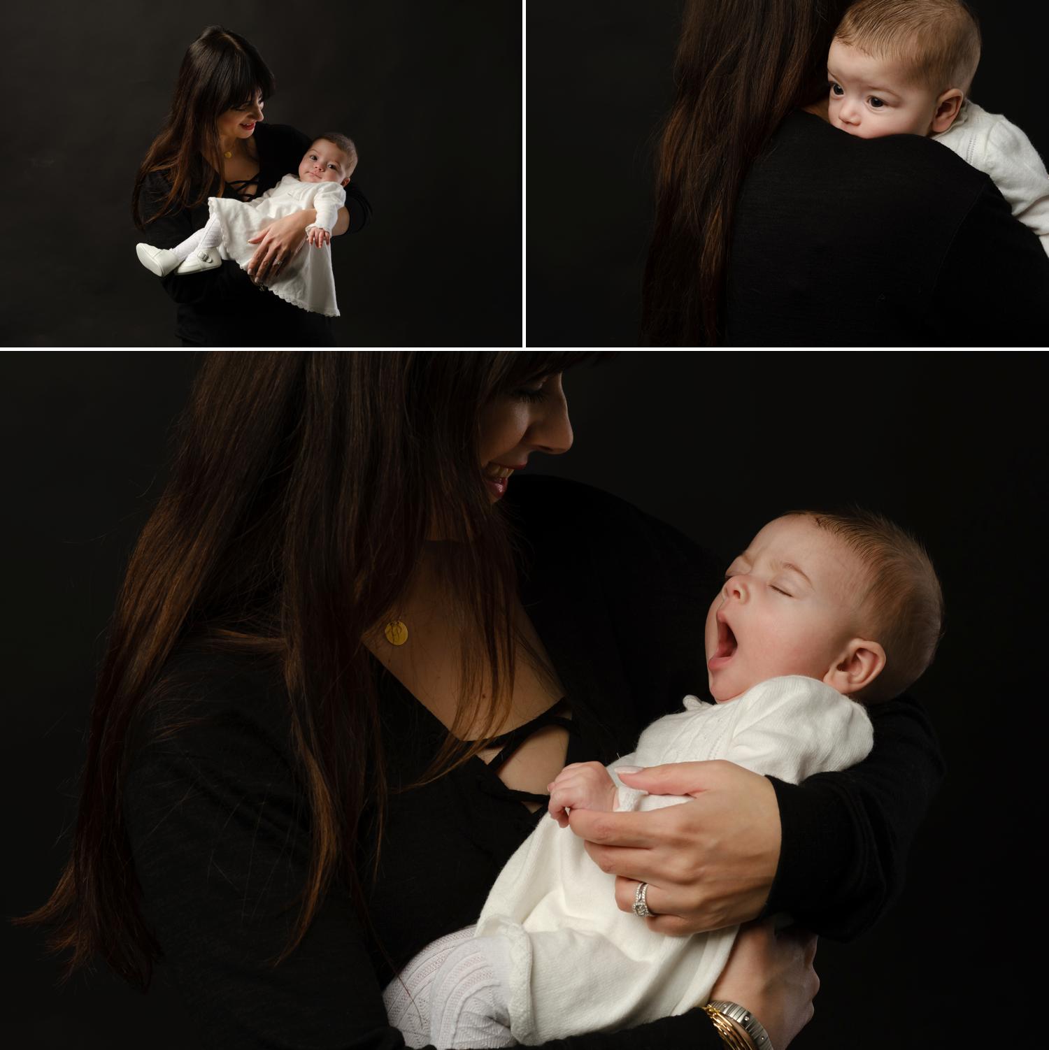 in studio portraits of a baby 