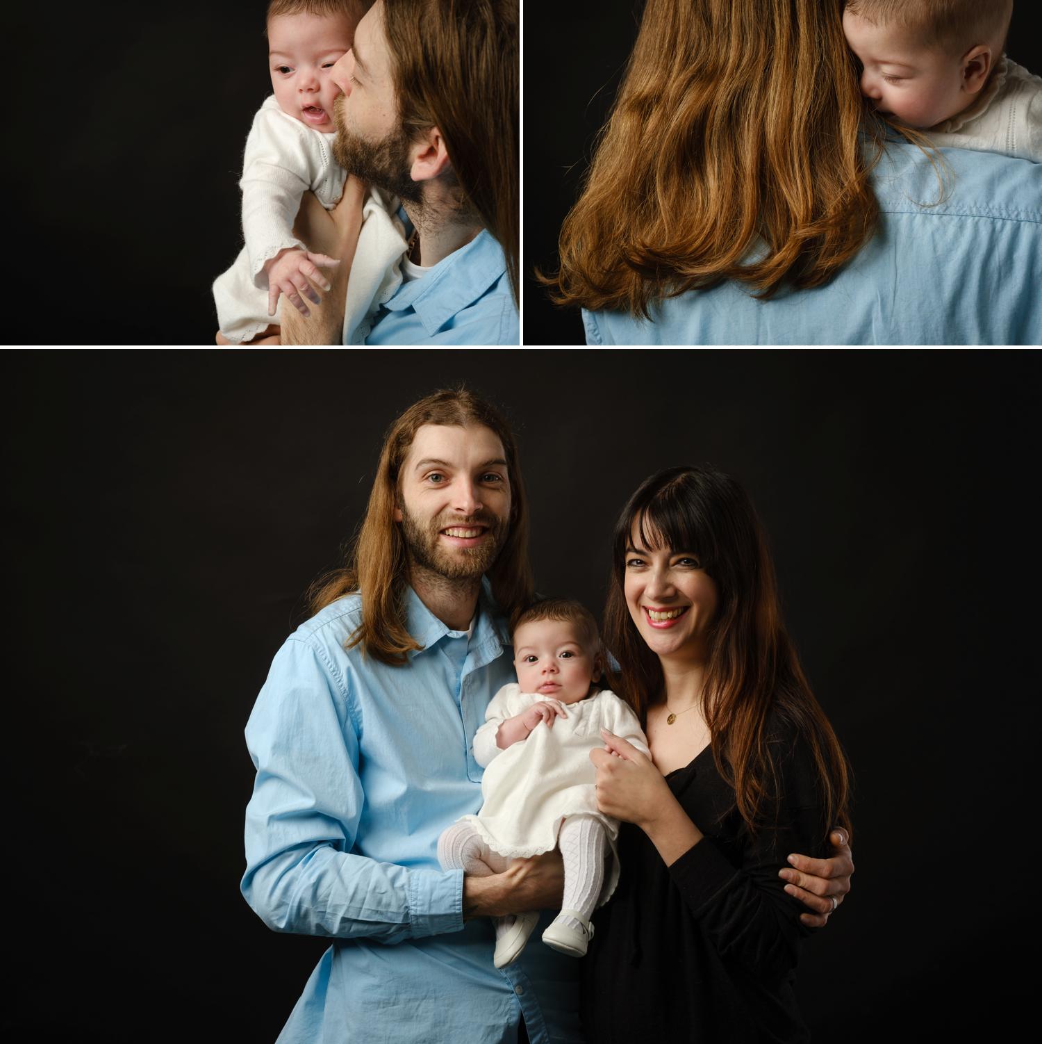 newborn father daughter photos