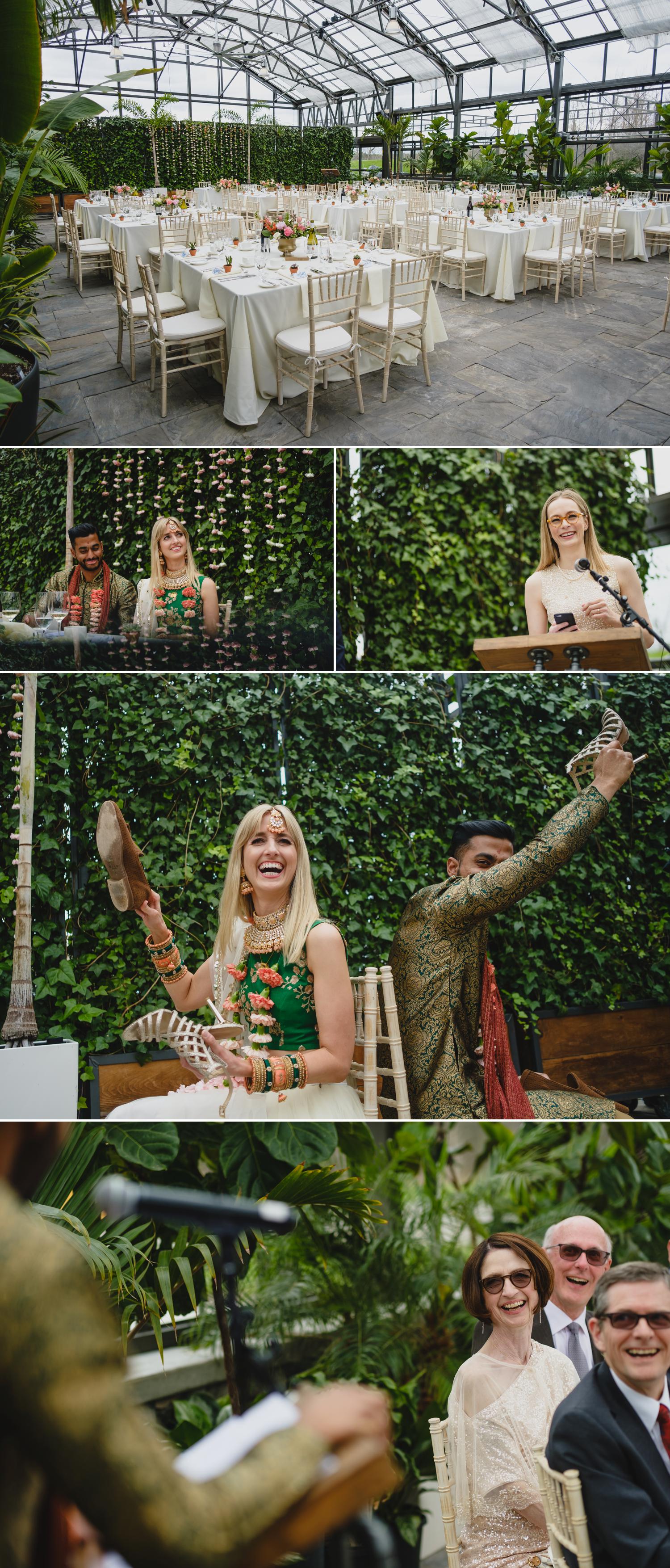 wedding reception at aquatopia